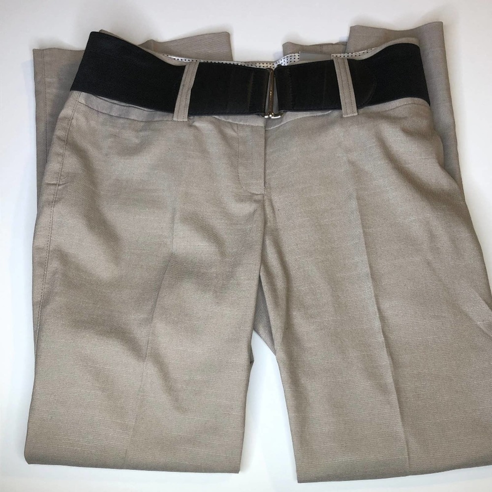 Maurices Khaki Pants Belt New Size 7/8
